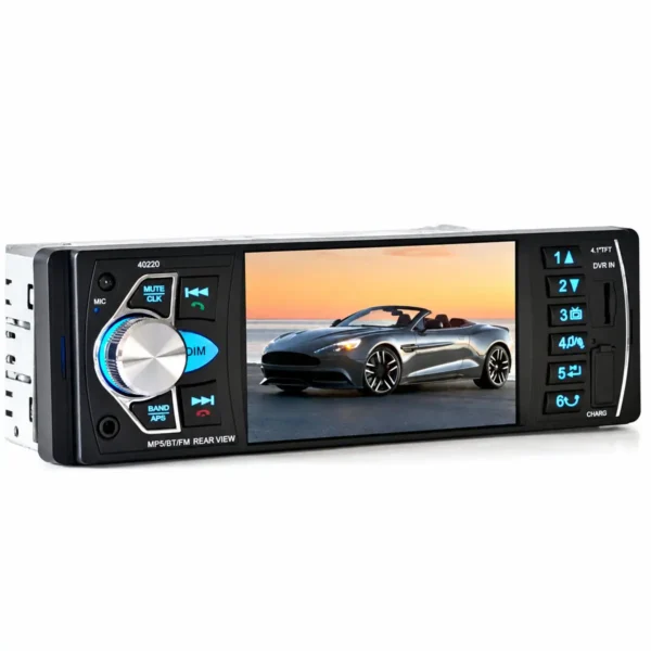 Mp5 auto radio 1din